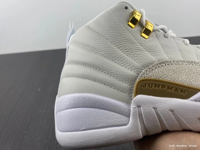 Cheap LUCY Retro Jordan White 12 OVO 873864-102 0813